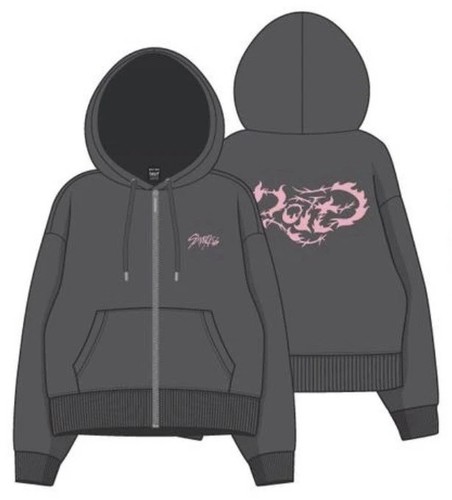 Felpa con cappuccio zip - , stray