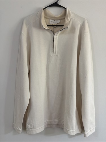 Maglione mezza zip reversibile
