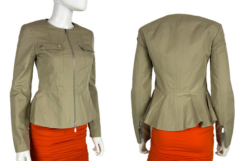 Cappotto giacca lino cotone